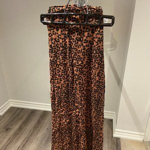 Cheetah Print Skirt